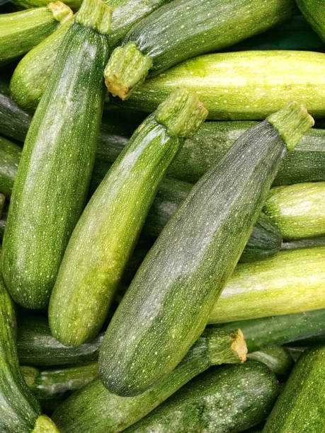 istock Zucchini in the market. 1244902083