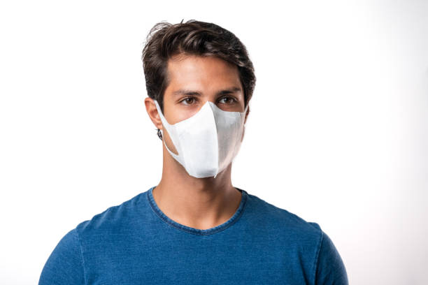 istock Mask prevent Covid 19 OK Leave space 1244916051