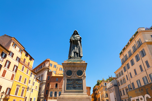 Campo De Fiori, Rome, Giordano Bruno Statue