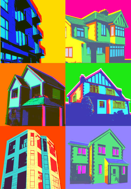 istock Property or Real Estate set - Houses 1244951558