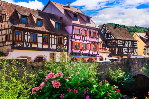 Photo of Travel in France.  Alsace region- famous 