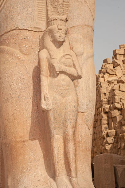 istock Statue at an ancient egyptian temple 1245020701