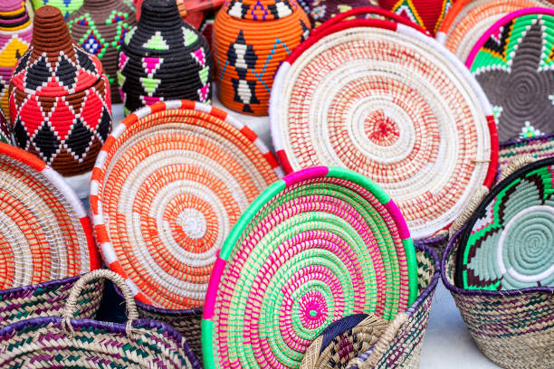 istock wicker dishes in the Arab Bazaar 1245027789