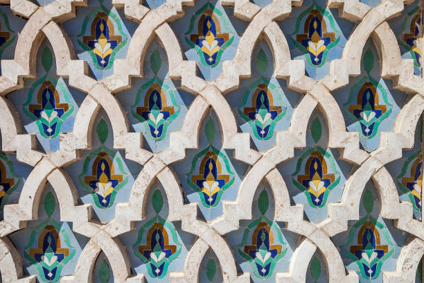 istock wall-mounted ceramic mosaic. ornament 1245028887