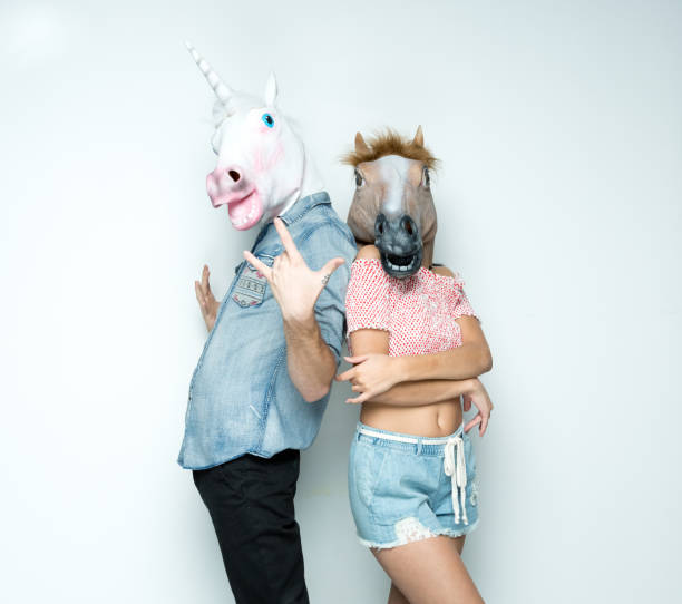 istock Male hipster wearing costume 1245041924
