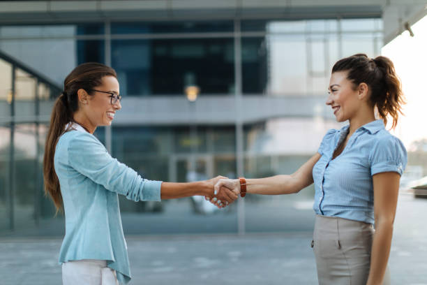 istock Merging their businesses to help them grow 1245042996