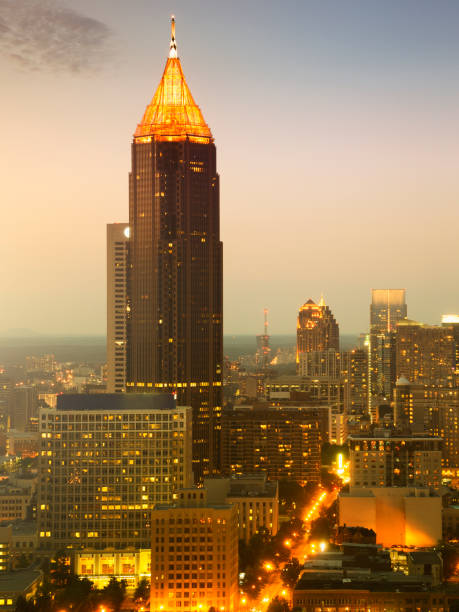 istock Atlanta Skyline at Sunset. 1245046690