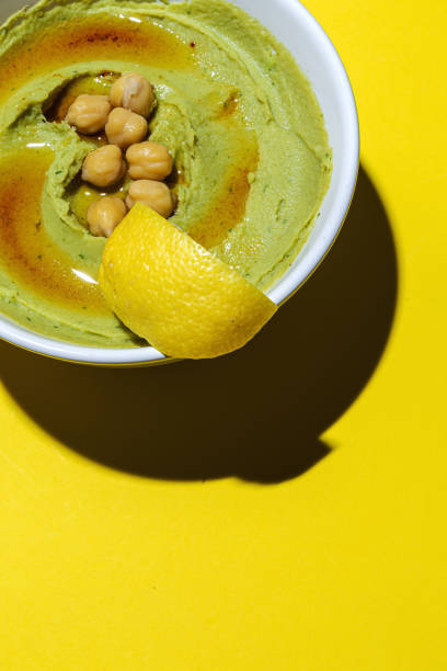 istock Homemade avocado and chickpea hummus 1245087545