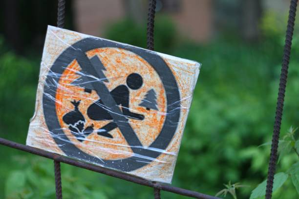 istock park prohibition ban rubbish ecology problem fence community 1245105814