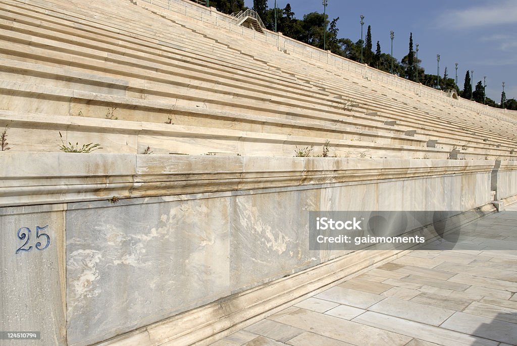 Stadio Panathinaiko - Foto stock royalty-free di Antico - Condizione