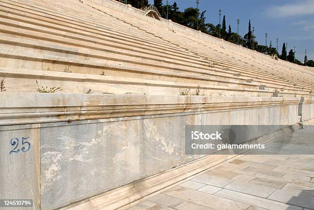 Estádio Panathinaiko - Fotografias de stock e mais imagens de Antiguidade - Antiguidade, Arcaico, Arquitetura