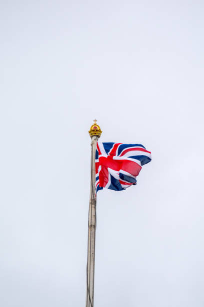 British Flag stock photo