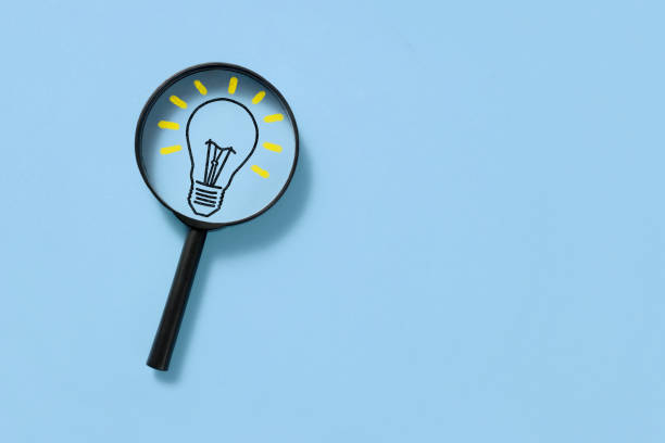 istock New Ideas with Magnifying Glass 1245142141