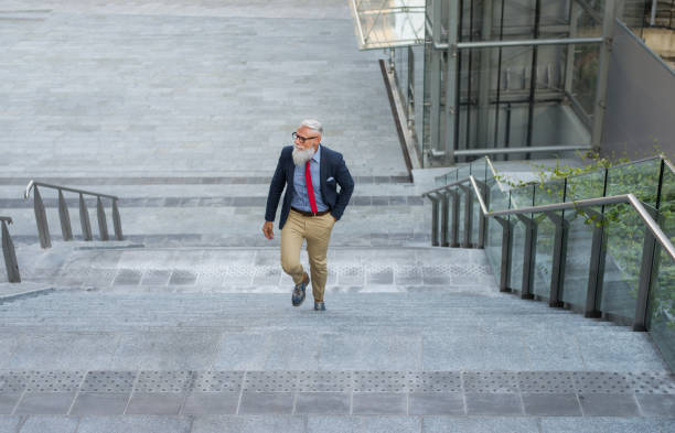 istock Senior hipster man portrait 1245171281