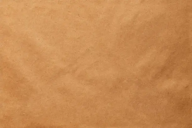 Photo of Light brown paper texture. Vintage paper background