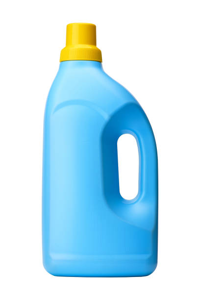 istock Detergent bottle isolated on white background. Cleaning product. 1245188929