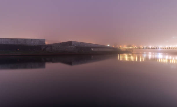 istock Night shot in the fog 1245193081