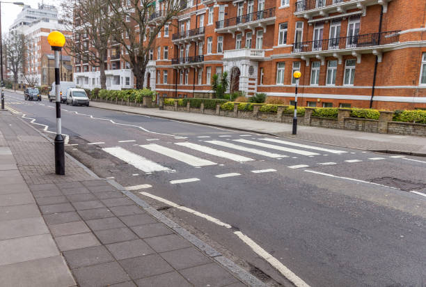 istock Abbey road crossroad, London, UK 1245267528