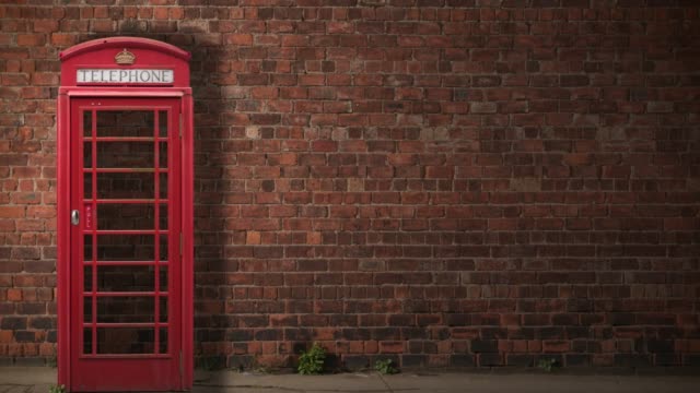 Traditional British Phone Box