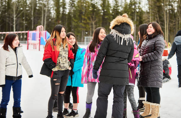 istock Girls on school field during recess 1245302468