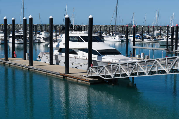 istock Luxury Yacht In Berth 1245303558