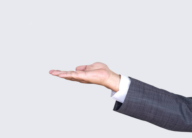 istock business man hands showing figures 1245322202