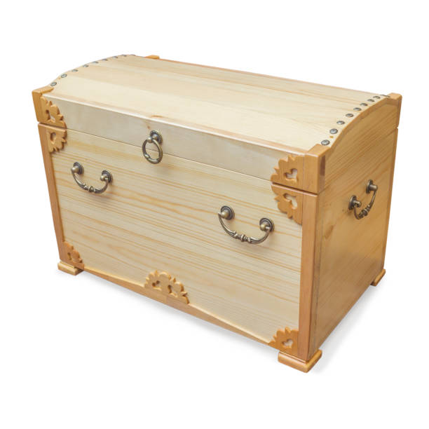 istock Handmade chest made by craftsman 1245333232