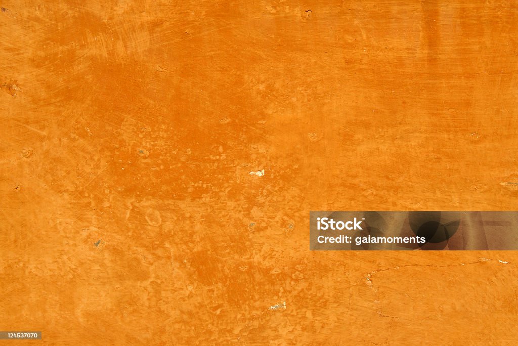 Старый оранжевый стена - Стоковые фото Антиквариат роялти-фри