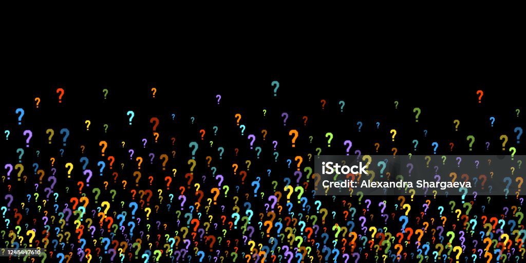 Question Marks Quiz Doubt Poll Query Public Poll Stock Illustration ...