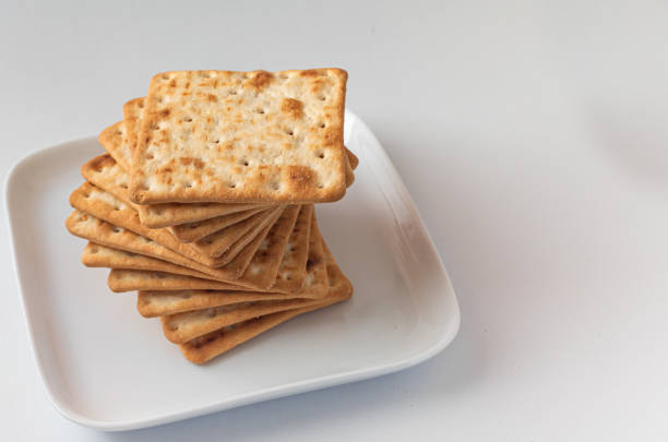 istock buttered and buttered square cookies. 1245448080