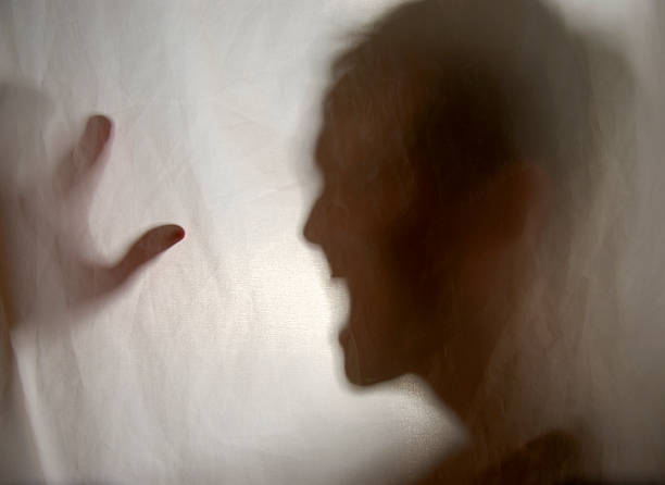 Man Screaming stock photo