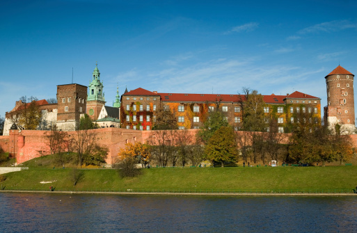 Wawel cathedral in Krakow,Poland