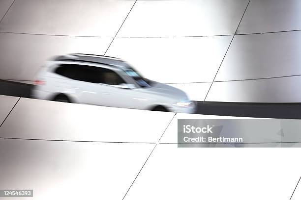 Car Blur Motion Stock Photo - Download Image Now - Architecture, Blurred Motion, Built Structure