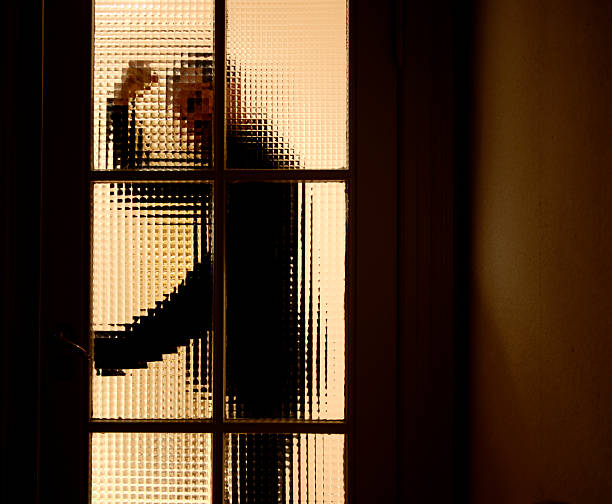 aggressione e violenza - burglary sexual violence burglar domestic violence foto e immagini stock