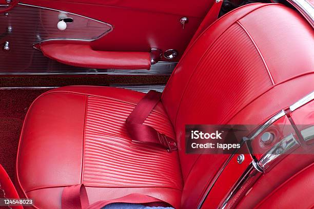 Take A Seat Stock Photo - Download Image Now - Leather, Vintage Car, Vehicle Seat