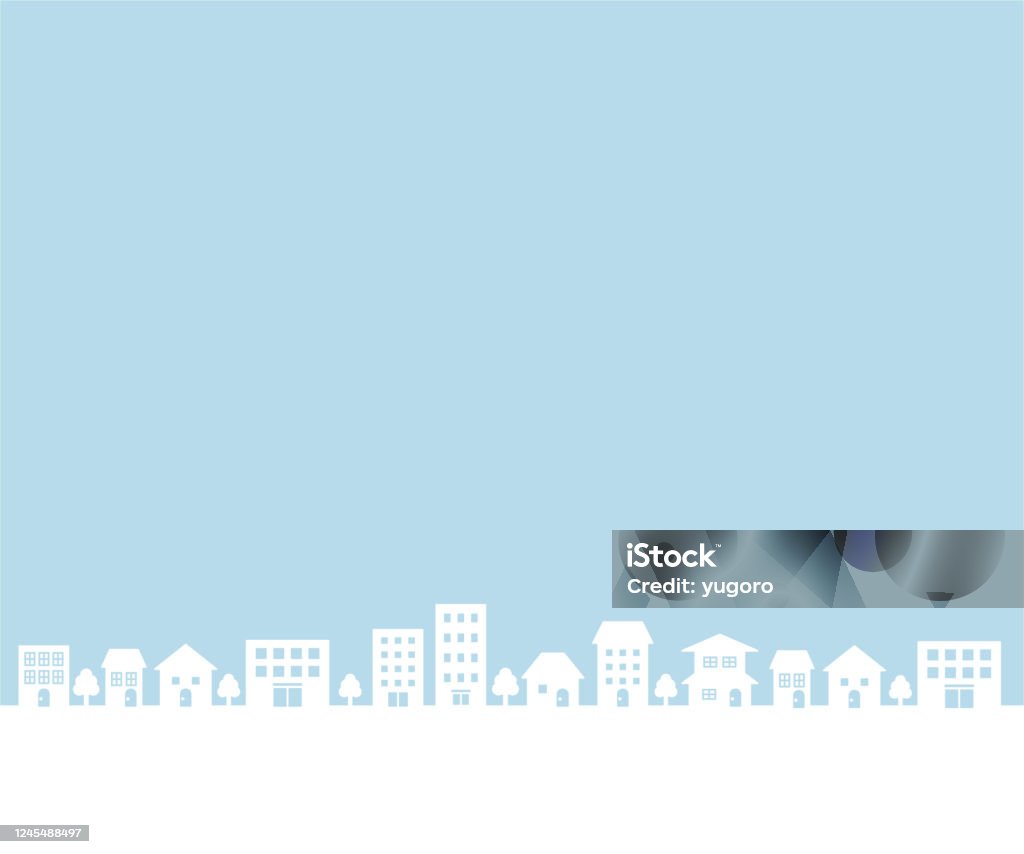 achtergrond van de stad - Royalty-free Stadje vectorkunst achtergrond van de stad - Royalty-free Stadje vectorkunst