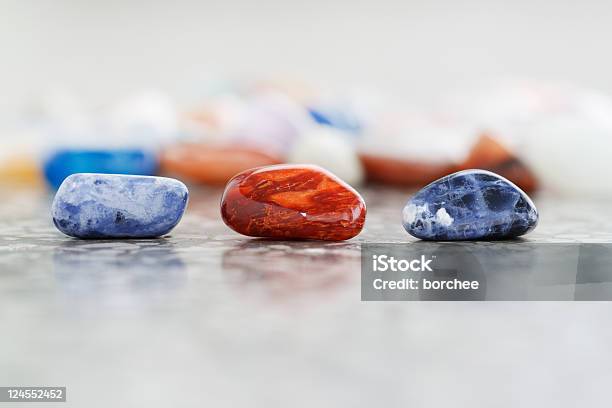 Foto de Pedras Ornamental Colorida e mais fotos de stock de Gema - Gema, Jaspe - Mineral, Pedra - Rocha