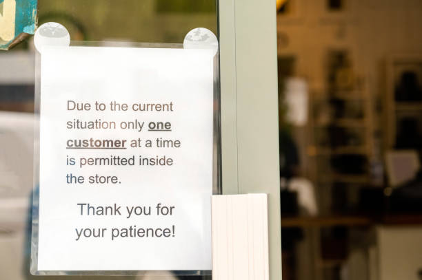 istock Reopening signage at a bakery during COVID-19 1245544678