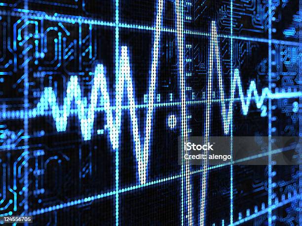 Sound Wave Stock Photo - Download Image Now - Noise, Sound Wave, Audio Equipment