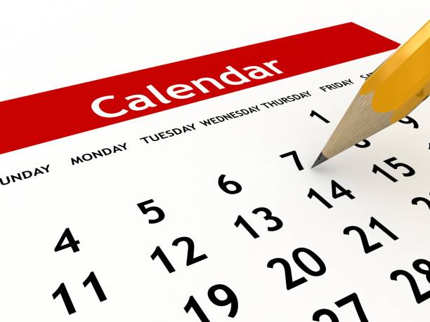 Calendar Planning  calendar 2012 stock pictures, royalty-free photos & images