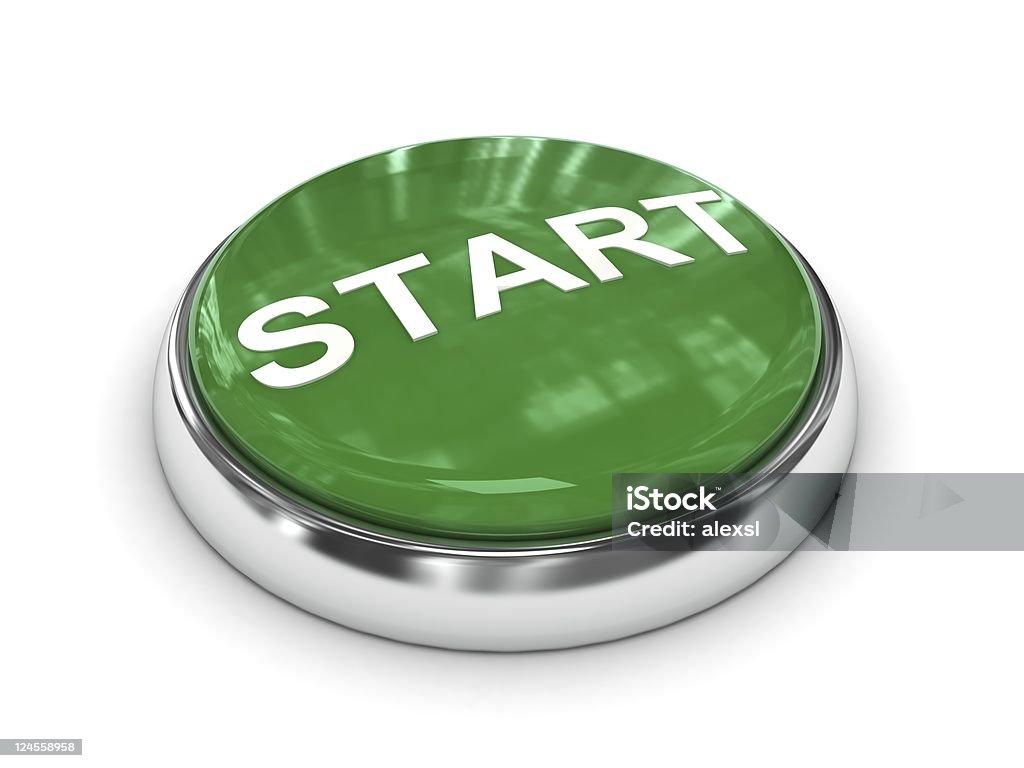 Start Button  Beginnings Stock Photo