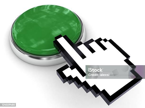 Push Button Stock Photo - Download Image Now - Color Image, Communication, Computer Mouse