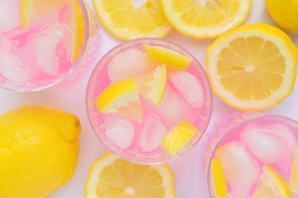 limonada - limonada gaseosa fotografías e imágenes de stock