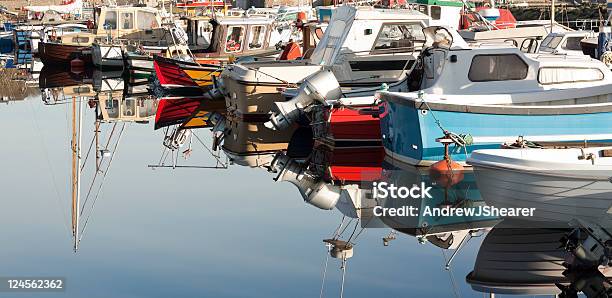 Barco Harbour - Fotografias de stock e mais imagens de Amanhecer - Amanhecer, Amarrado, Anoitecer