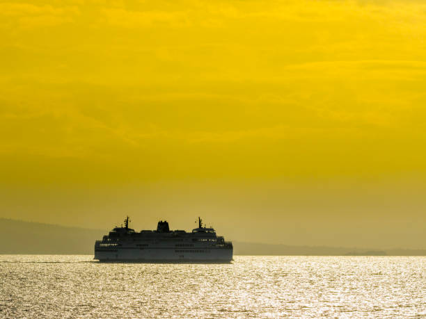 île de vancouver colombie-britannique - ferry british columbia vancouver vancouver island photos et images de collection