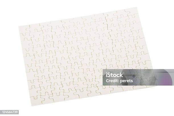 Blank Puzzle Stock Photo - Download Image Now - Blank, Color Image, Copy Space