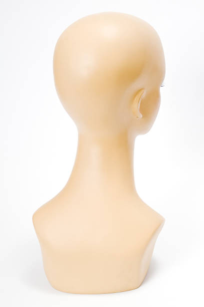 Mannequin in a show-window of shop