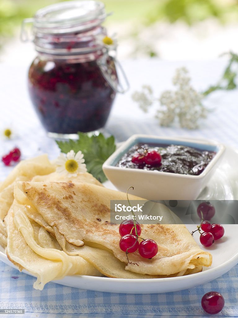 Crêpes pour le petit déjeuner - Photo de Aliment libre de droits