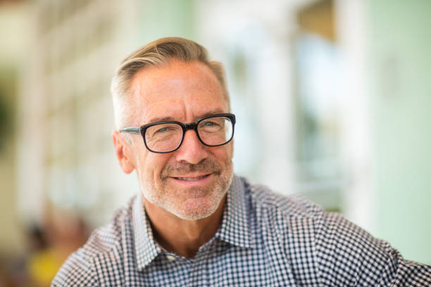 istock Portarit of a handsome older man 1245702959