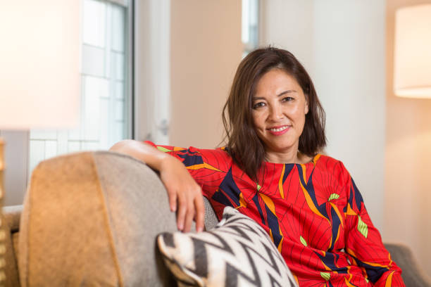 istock Middle age Asian woman. 1245731540